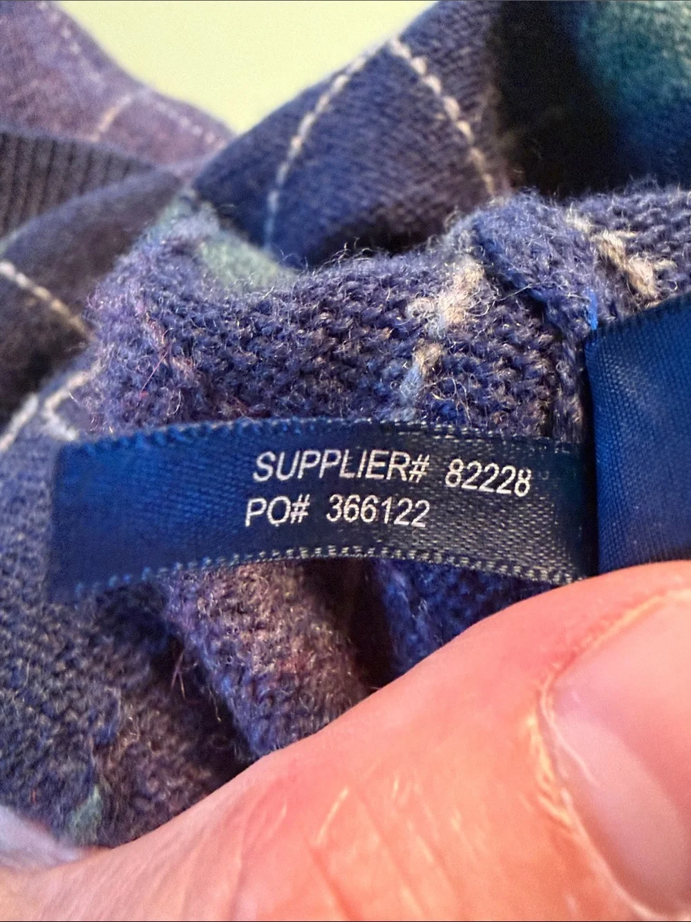 Ralph Lauren Purple Argyle Quarter-Zip Sweater with Green Diamonds size large